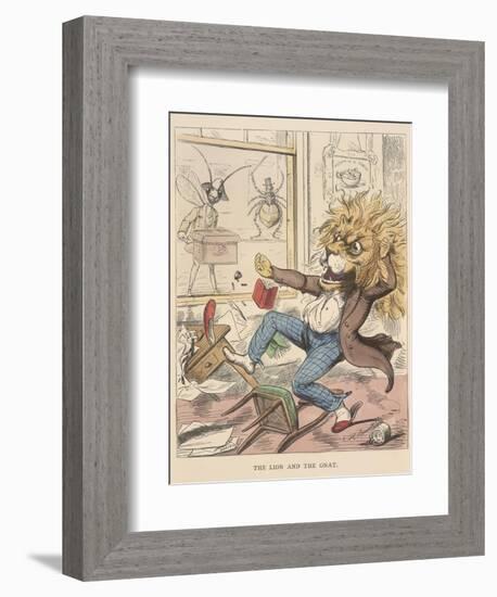 Aesop Fables-C.H. Bennett-Framed Giclee Print