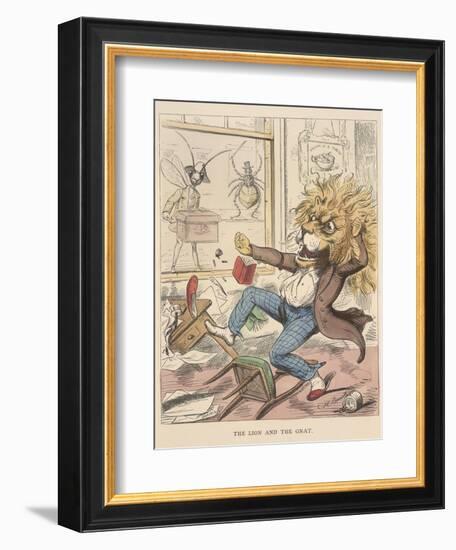 Aesop Fables-C.H. Bennett-Framed Giclee Print