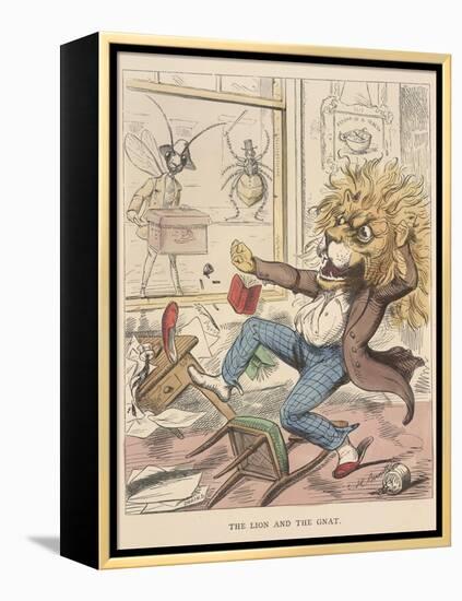 Aesop Fables-C.H. Bennett-Framed Premier Image Canvas