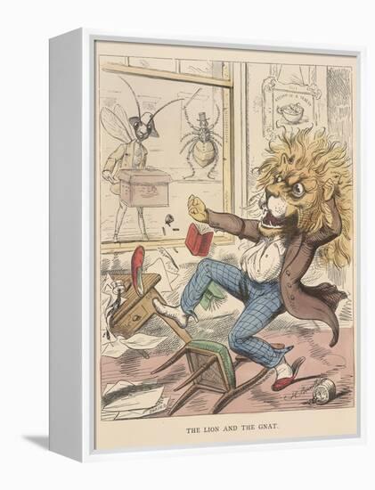 Aesop Fables-C.H. Bennett-Framed Premier Image Canvas