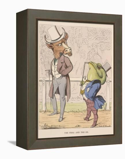 Aesop Fables-C.H. Bennett-Framed Premier Image Canvas