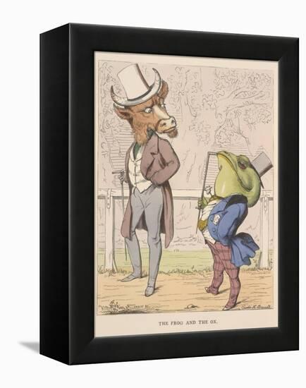 Aesop Fables-C.H. Bennett-Framed Premier Image Canvas