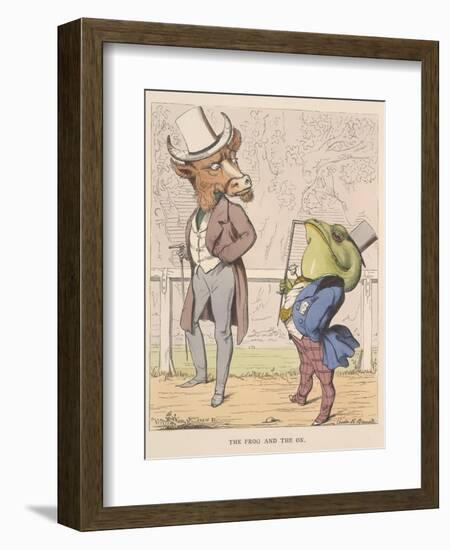 Aesop Fables-C.H. Bennett-Framed Giclee Print