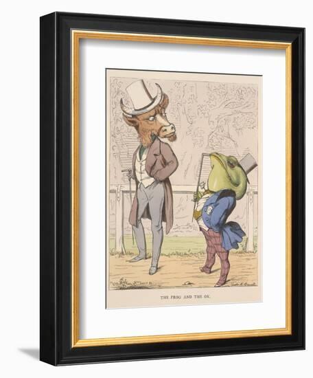 Aesop Fables-C.H. Bennett-Framed Giclee Print