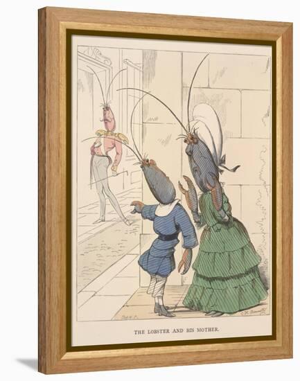 Aesop Fables-C.H. Bennett-Framed Premier Image Canvas