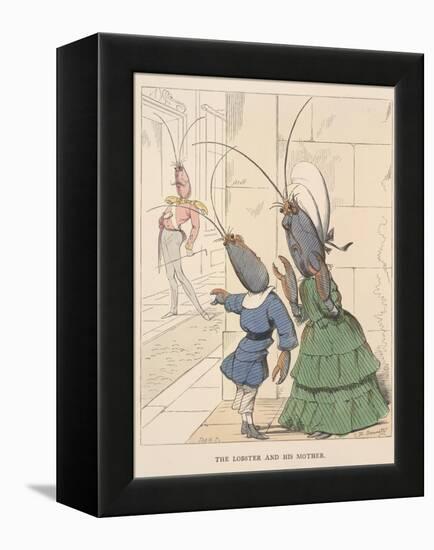 Aesop Fables-C.H. Bennett-Framed Premier Image Canvas