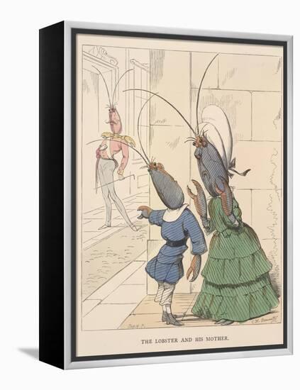 Aesop Fables-C.H. Bennett-Framed Premier Image Canvas