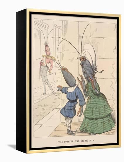 Aesop Fables-C.H. Bennett-Framed Premier Image Canvas