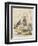 Aesop Fables-C.H. Bennett-Framed Giclee Print