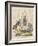 Aesop Fables-C.H. Bennett-Framed Giclee Print