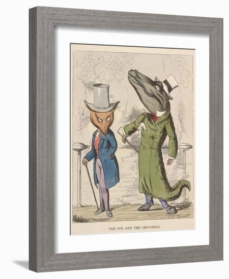 Aesop Fables-C.H. Bennett-Framed Giclee Print