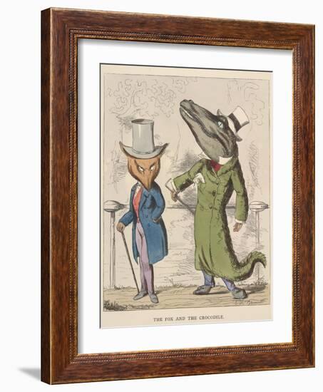 Aesop Fables-C.H. Bennett-Framed Giclee Print