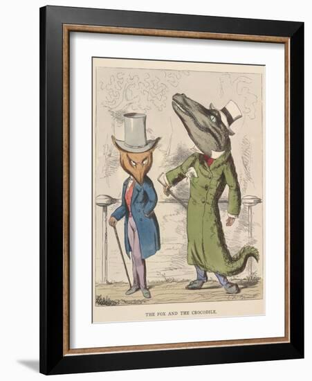 Aesop Fables-C.H. Bennett-Framed Giclee Print