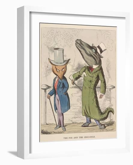 Aesop Fables-C.H. Bennett-Framed Giclee Print