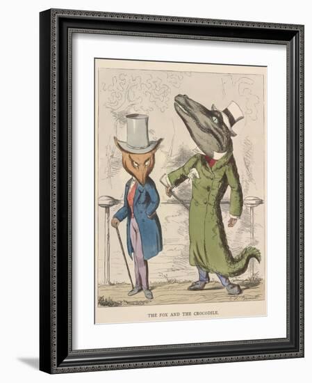 Aesop Fables-C.H. Bennett-Framed Giclee Print