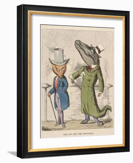 Aesop Fables-C.H. Bennett-Framed Giclee Print