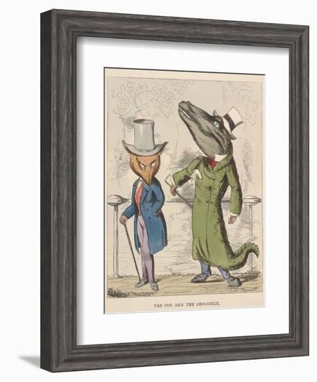 Aesop Fables-C.H. Bennett-Framed Giclee Print