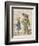 Aesop Fables-C.H. Bennett-Framed Giclee Print