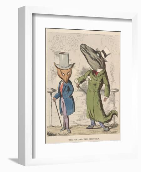 Aesop Fables-C.H. Bennett-Framed Giclee Print