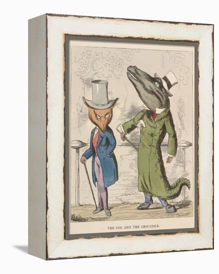 Aesop Fables-C.H. Bennett-Framed Premier Image Canvas