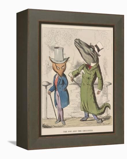 Aesop Fables-C.H. Bennett-Framed Premier Image Canvas