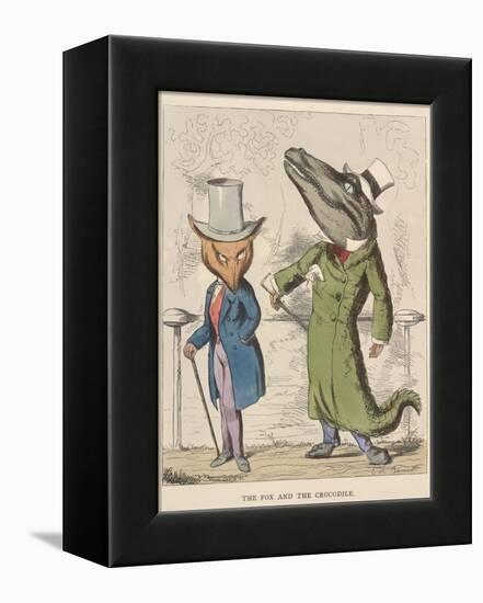 Aesop Fables-C.H. Bennett-Framed Premier Image Canvas