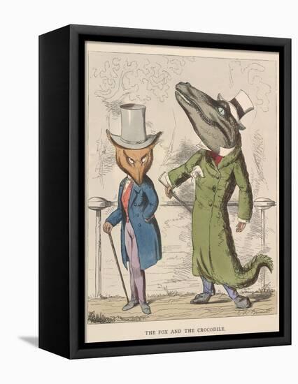 Aesop Fables-C.H. Bennett-Framed Premier Image Canvas