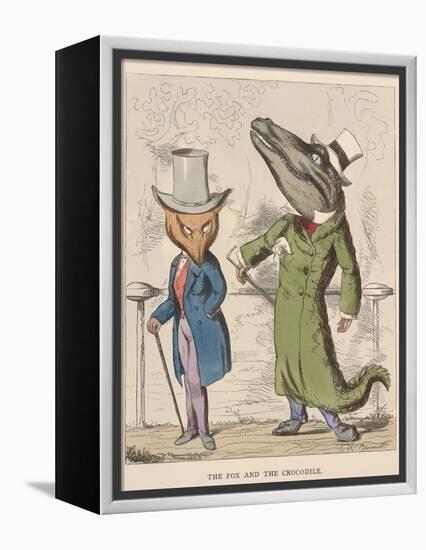 Aesop Fables-C.H. Bennett-Framed Premier Image Canvas