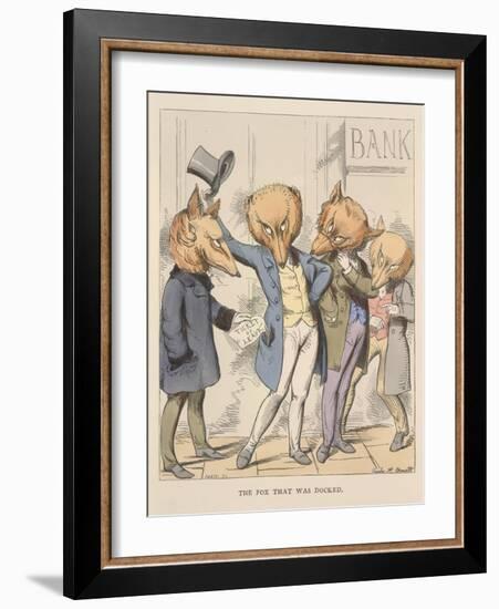 Aesop Fables-C.H. Bennett-Framed Giclee Print