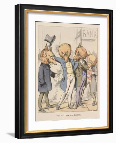 Aesop Fables-C.H. Bennett-Framed Giclee Print