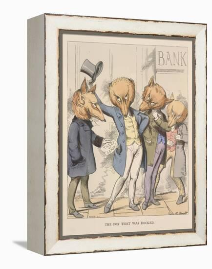 Aesop Fables-C.H. Bennett-Framed Premier Image Canvas