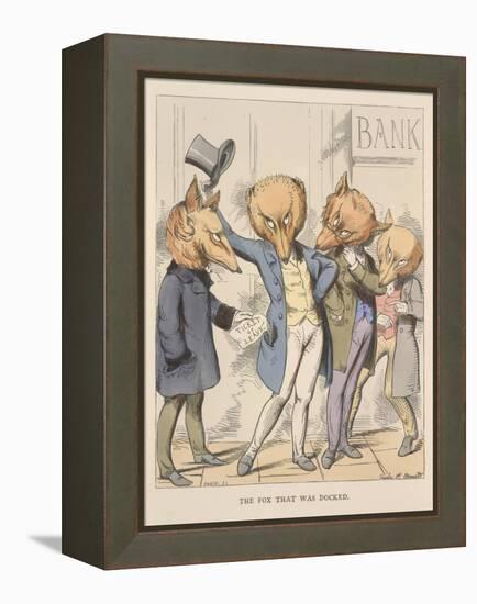 Aesop Fables-C.H. Bennett-Framed Premier Image Canvas