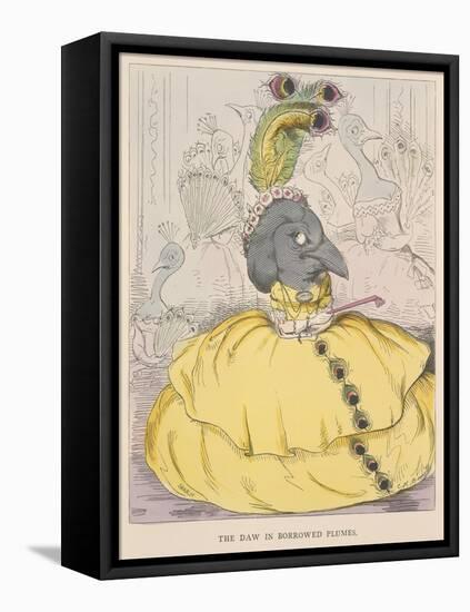 Aesop Fables-C.H. Bennett-Framed Premier Image Canvas