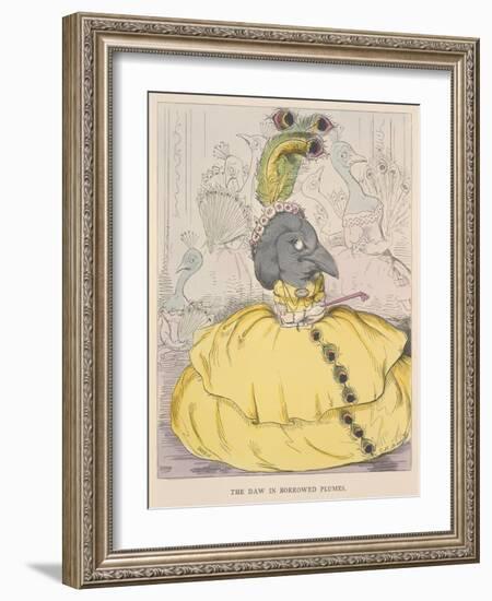 Aesop Fables-C.H. Bennett-Framed Giclee Print