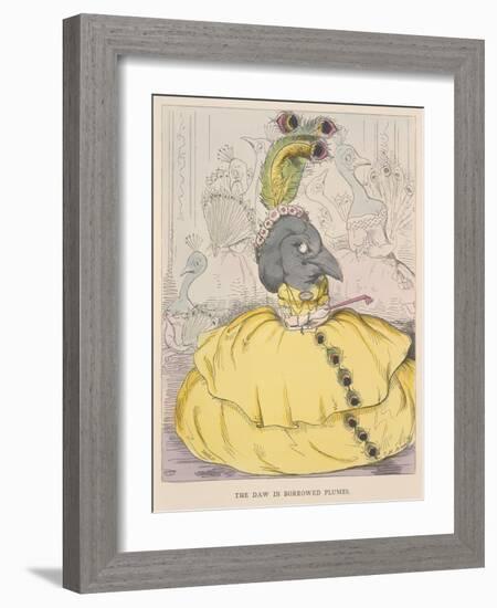 Aesop Fables-C.H. Bennett-Framed Giclee Print