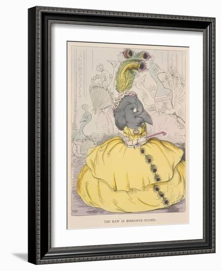 Aesop Fables-C.H. Bennett-Framed Giclee Print