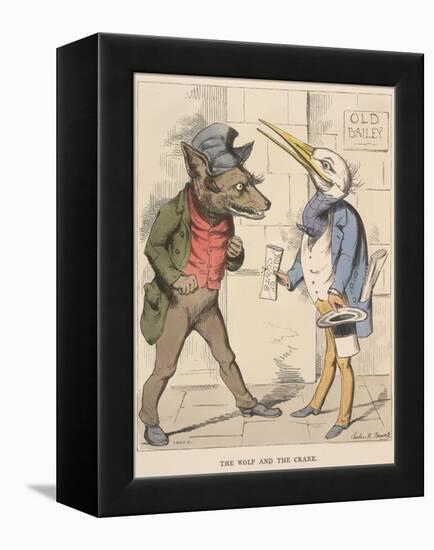 Aesop Fables-C.H. Bennett-Framed Premier Image Canvas