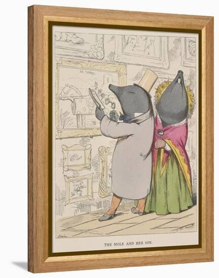 Aesop Fables-C.H. Bennett-Framed Premier Image Canvas