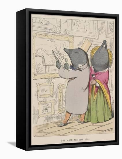 Aesop Fables-C.H. Bennett-Framed Premier Image Canvas