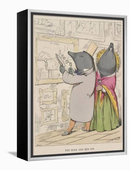 Aesop Fables-C.H. Bennett-Framed Premier Image Canvas