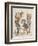 Aesop Fables-C.H. Bennett-Framed Giclee Print