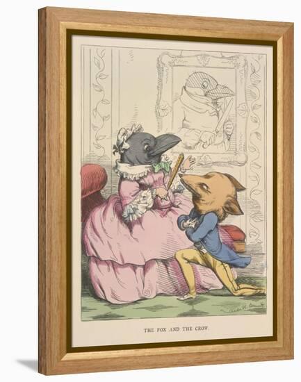 Aesop Fables-C.H. Bennett-Framed Premier Image Canvas