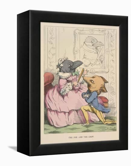 Aesop Fables-C.H. Bennett-Framed Premier Image Canvas