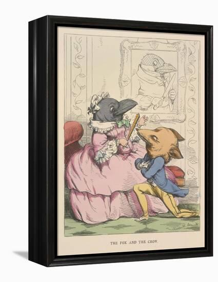 Aesop Fables-C.H. Bennett-Framed Premier Image Canvas