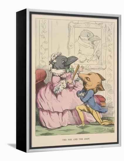 Aesop Fables-C.H. Bennett-Framed Premier Image Canvas