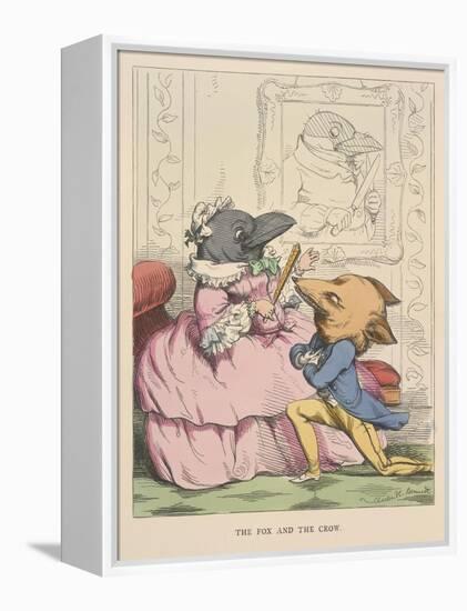 Aesop Fables-C.H. Bennett-Framed Premier Image Canvas