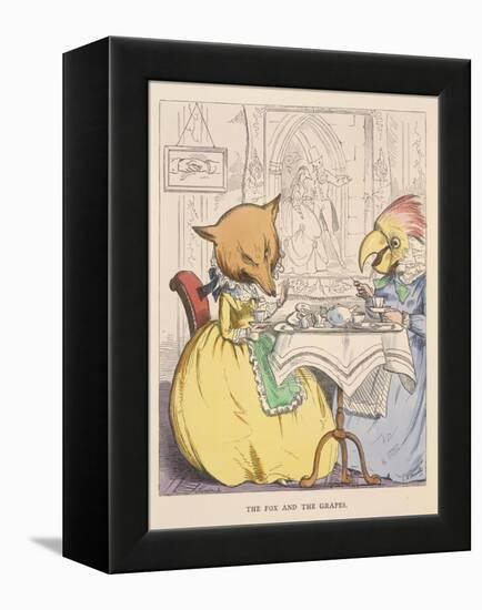 Aesop Fables-C.H. Bennett-Framed Premier Image Canvas