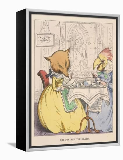 Aesop Fables-C.H. Bennett-Framed Premier Image Canvas