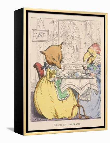 Aesop Fables-C.H. Bennett-Framed Premier Image Canvas