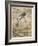 Aesop, Gnat and the Lion-Arthur Rackham-Framed Art Print